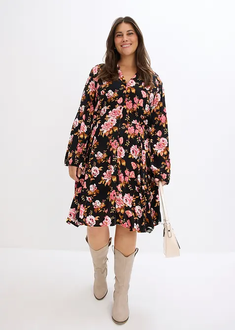 Robe-chemise 100% viscose, bonprix