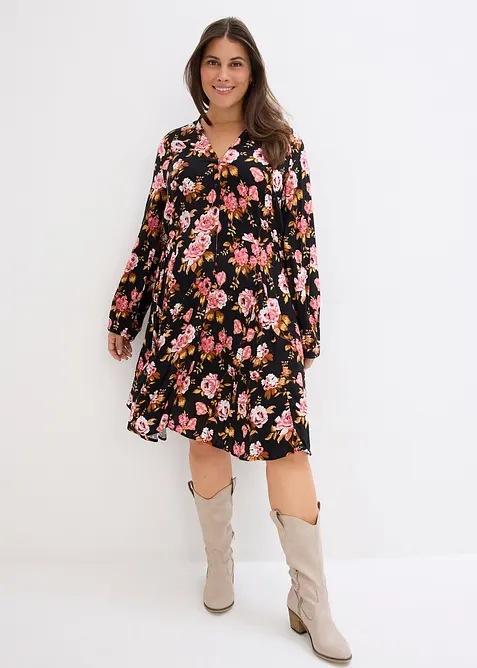 Robe-chemise 100% viscose, bonprix