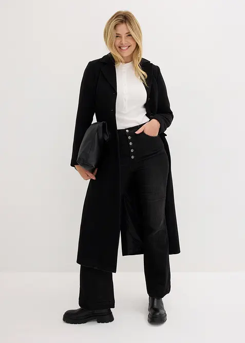 Jean bootcut, taille haute et extensible, bonprix