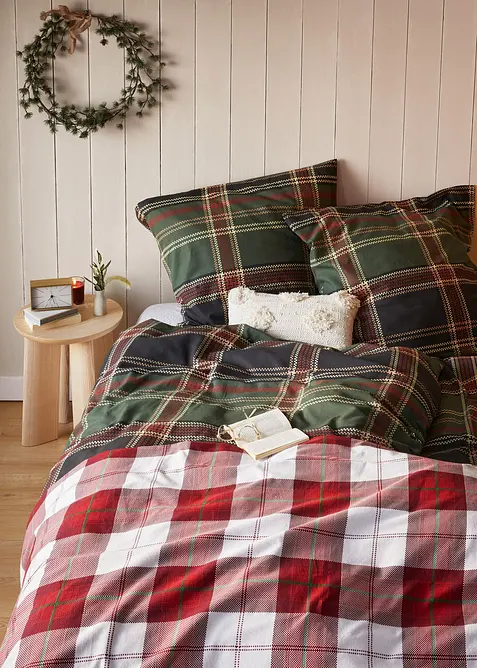 Parure de lit à carreaux, bonprix