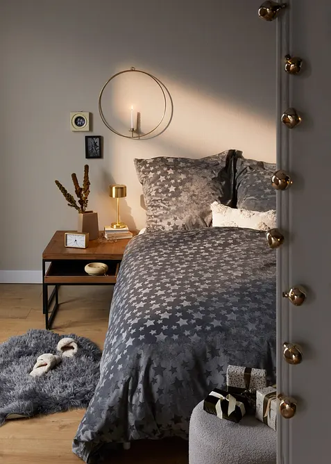 Parure de lit avec étoiles, bonprix