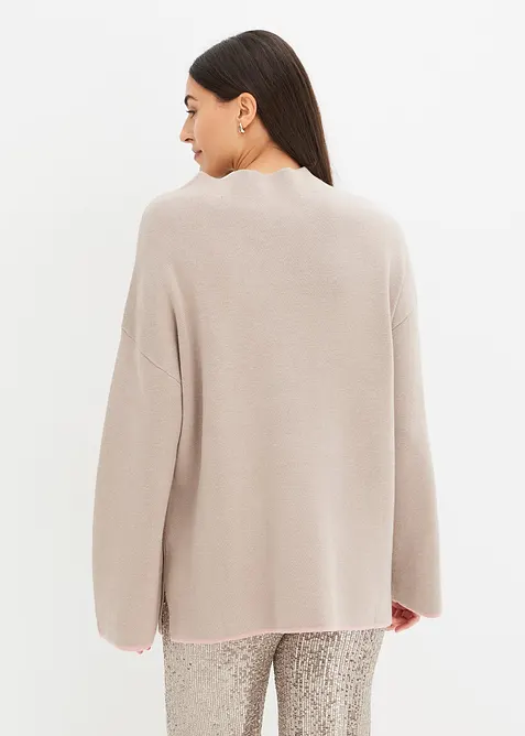 Wende-Pullover aus Feinstrick, bonprix