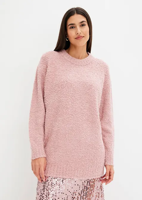 Oversize-Pullover aus Flauschgarn, bonprix