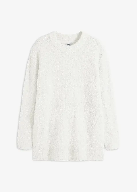 Oversize-Pullover aus Flauschgarn, bonprix