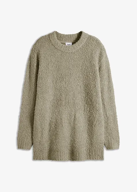 Oversize-Pullover aus Flauschgarn, bonprix