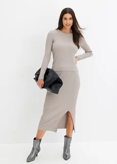 Feinstrickpullover aus softem Viskose-Mix, bonprix