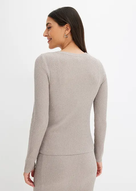 Feinstrickpullover aus softem Viskose-Mix, bonprix