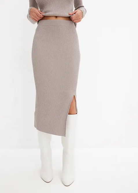 Strickrock aus softem Viskose-Mix, bonprix
