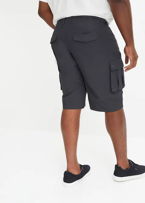 Cargo-Bermuda aus reiner Baumwolle, Relaxed Fit, bonprix