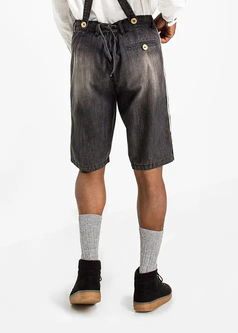 Culotte courte bavaroise en jean regular, bonprix