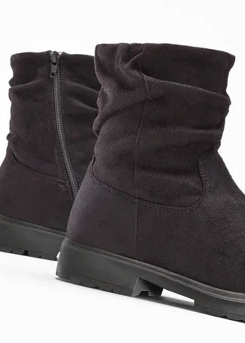 Bottines fronc&eacute;es, bonprix