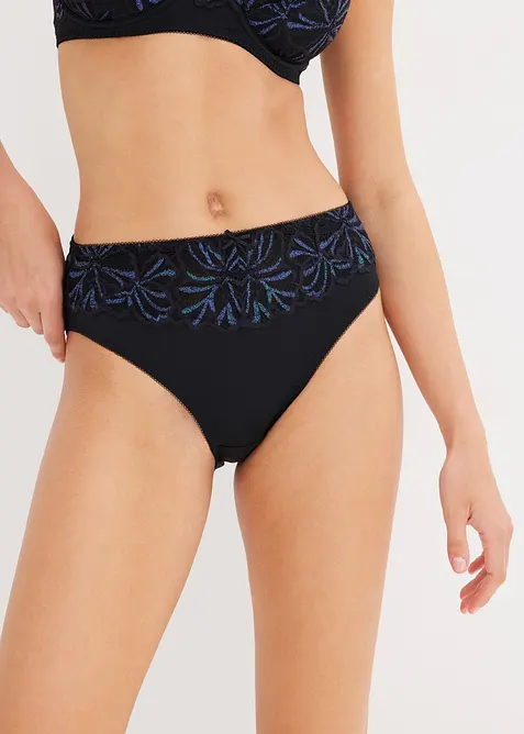 Maxislip mit mehrfarbigem Glitzergarn, bonprix