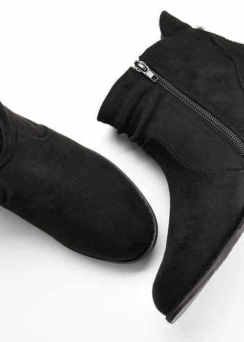 Bottines &agrave; fronces, bonprix