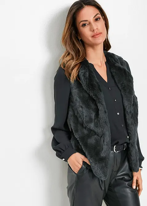 Fellimitat-Weste, bonprix