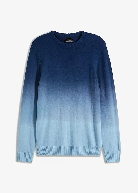 Feinstrickpullover mit Farbverlauf, bonprix