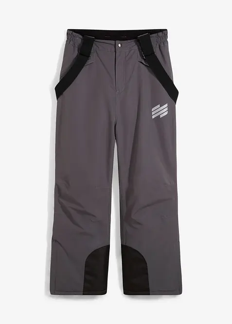 wasserdichte Funktionshose mit Hosenträgern, warm gefüttert, bonprix