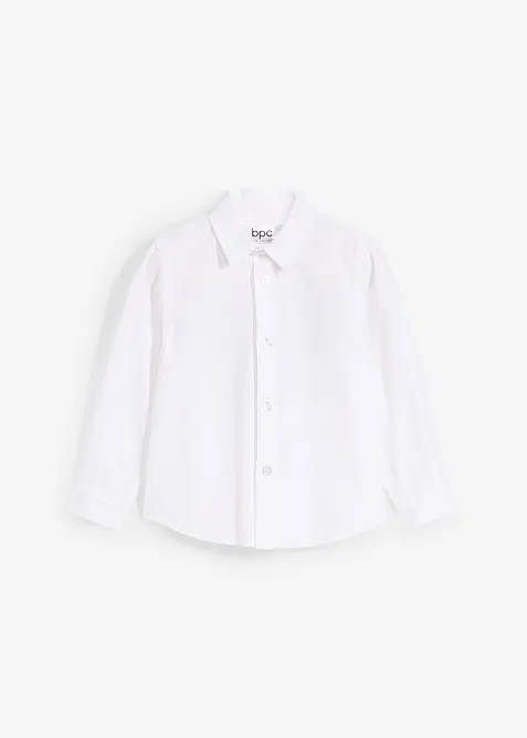 Jungen Langarmhemd mit Weihnachtsmotiv, bonprix