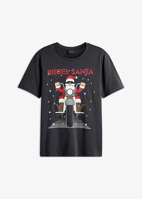 T-shirt de Noël 100% coton, bonprix