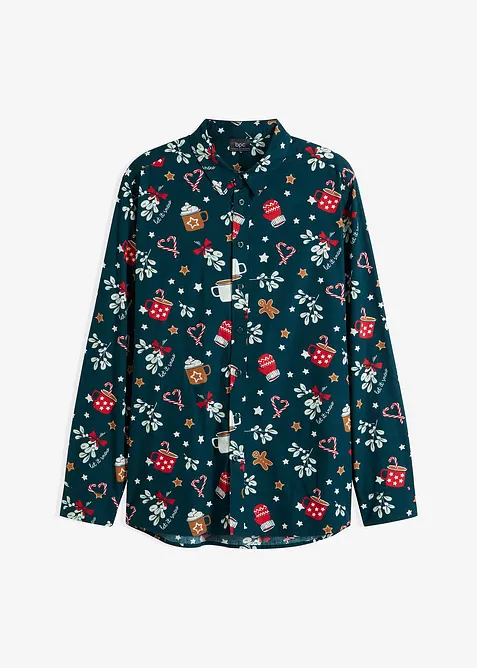 Chemise de Noël 100 % coton, bonprix