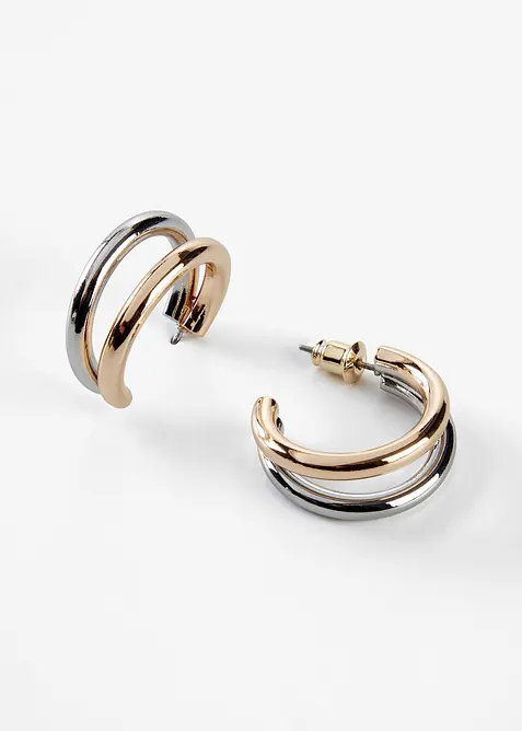 Créoles en laiton, bonprix