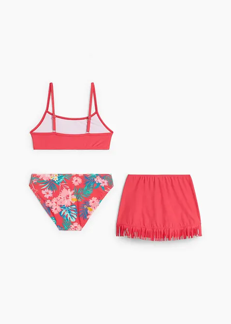 Bikini et jupe (ens. 3 pces), bonprix