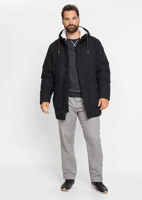 Parka d’hiver avec doublure peluche, bonprix