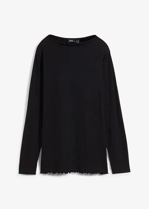 Langarmshirt aus Baumwollmix, bonprix