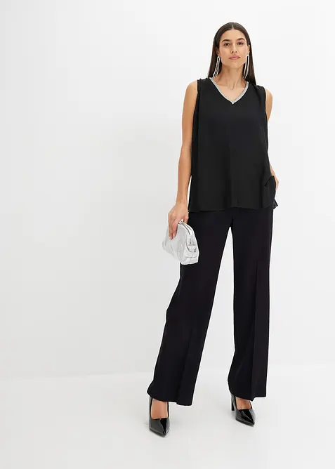 Leichte Marlenehose mit Viskose, bonprix