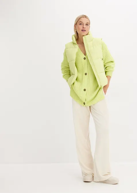 Weite Schlupfhose in Cordoptik, bonprix