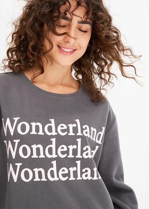 Fleece Loungewear Hausanzug, bonprix