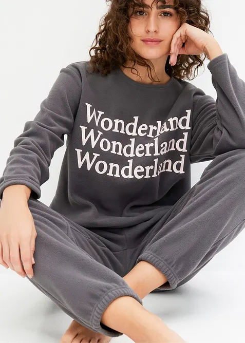 Fleece Loungewear Hausanzug, bonprix