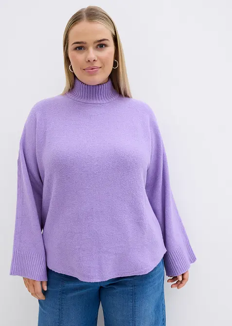 Pullover mit Stehkragen, bonprix
