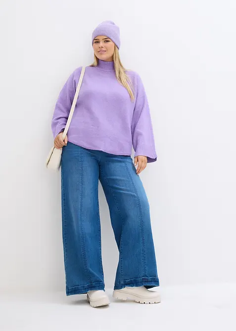 Pullover mit Stehkragen, bonprix