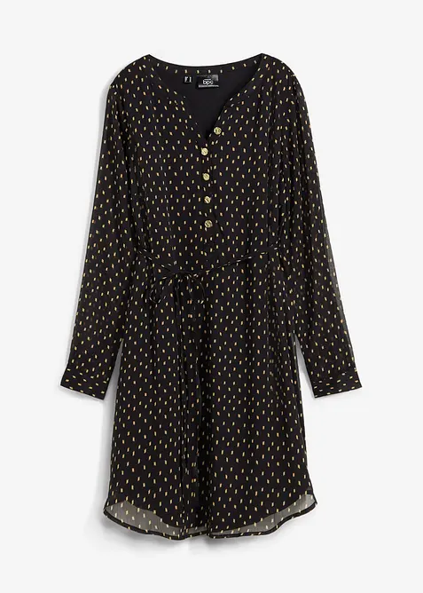 2-in-1 Umstands- und Stillkleid aus Chiffon, bonprix