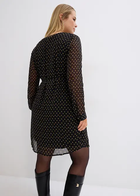 2-in-1 Umstands- und Stillkleid aus Chiffon, bonprix