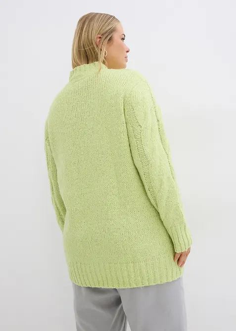 Pullover mit Zopfmuster, bonprix