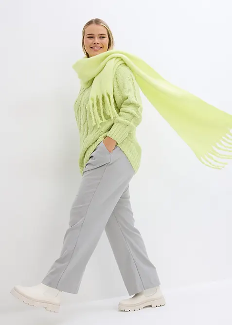 Pullover mit Zopfmuster, bonprix