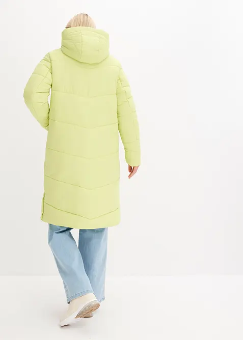 Steppmantel mit Teddyfutter in der Kapuze, bonprix