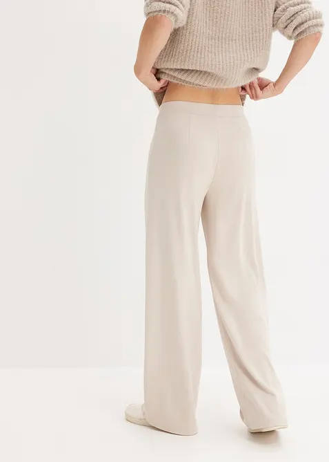 Pantalon en jersey Punto di Roma confortable, bonprix