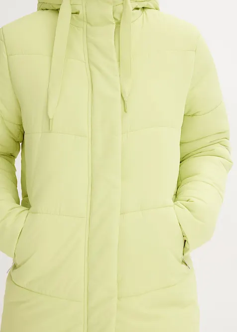 Steppmantel mit Teddyfutter in der Kapuze, bonprix