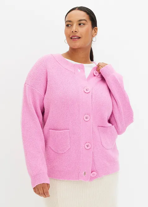 Oversize-Strickjacke, bonprix