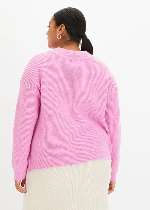 Oversize-Strickjacke, bonprix