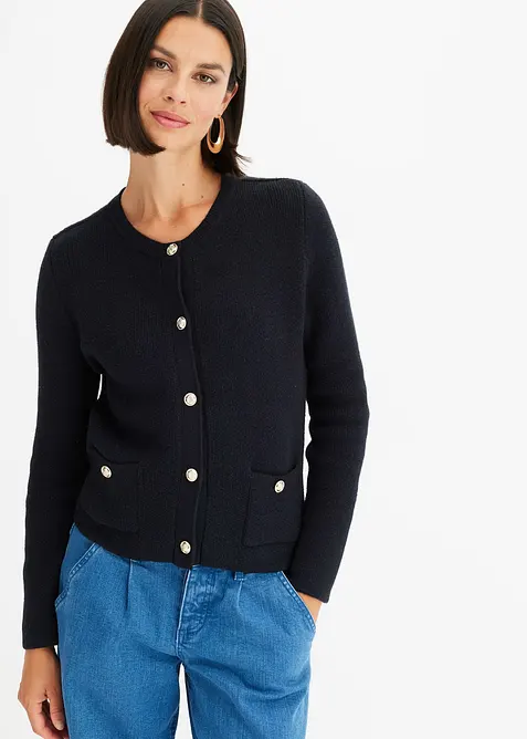 Gilet en maille, bonprix