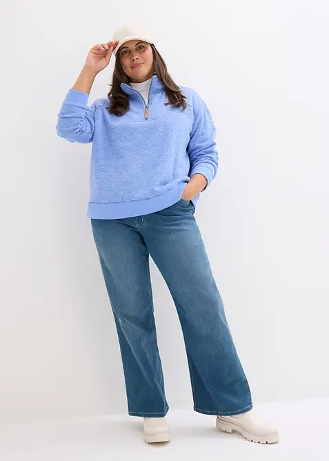 Sweat long et ultra douillet, bonprix