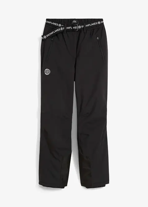 Pantalon chaud de ski avec doublure polaire, imperméable, bonprix
