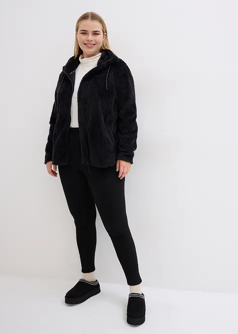 Teddy-Fleece Jacke, bonprix