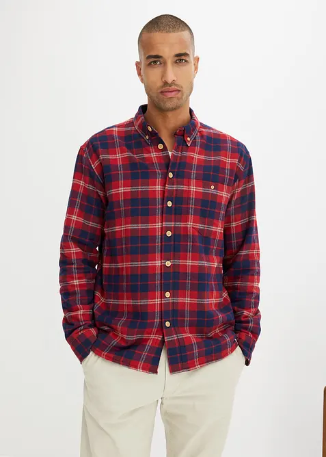 Chemise en flanelle avec doublure polaire, bonprix