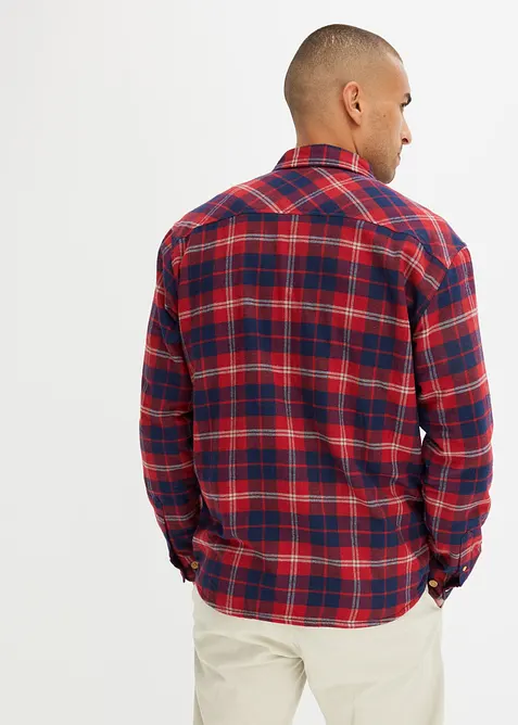 Chemise en flanelle avec doublure polaire, bonprix