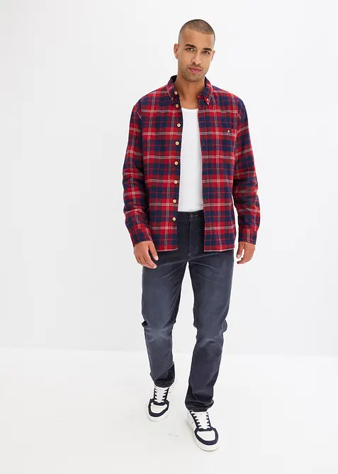 Chemise en flanelle avec doublure polaire, bonprix