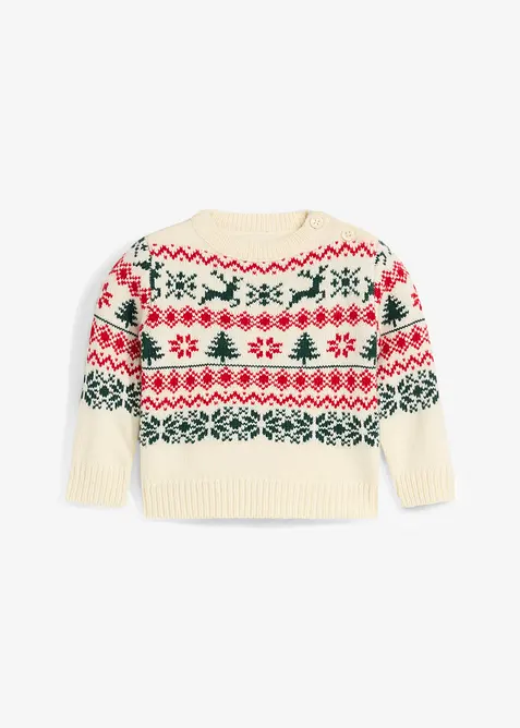 Pull norvégien bébé, bonprix